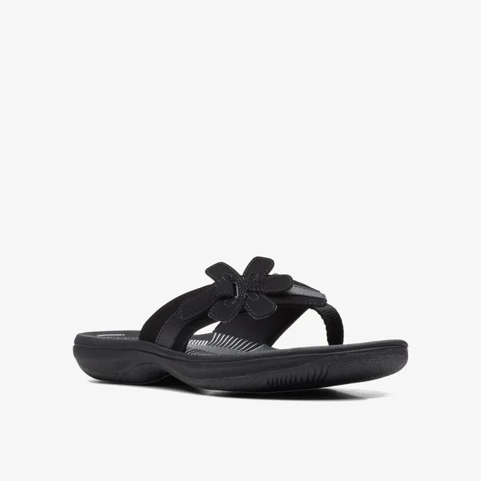 Brinkley Flora BlackBlack Women Clarks Sandals and Flip Flops