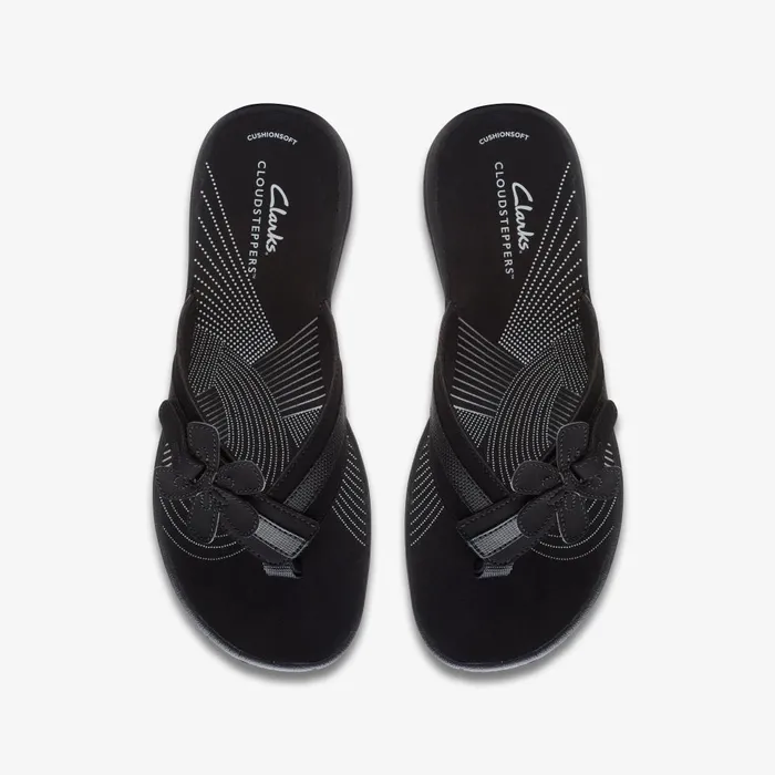 Brinkley Flora BlackBlack Women Clarks Sandals and Flip Flops