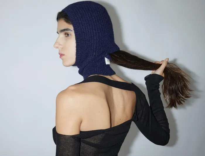 Buttons Angels Navy Women Paloma Wool Knits