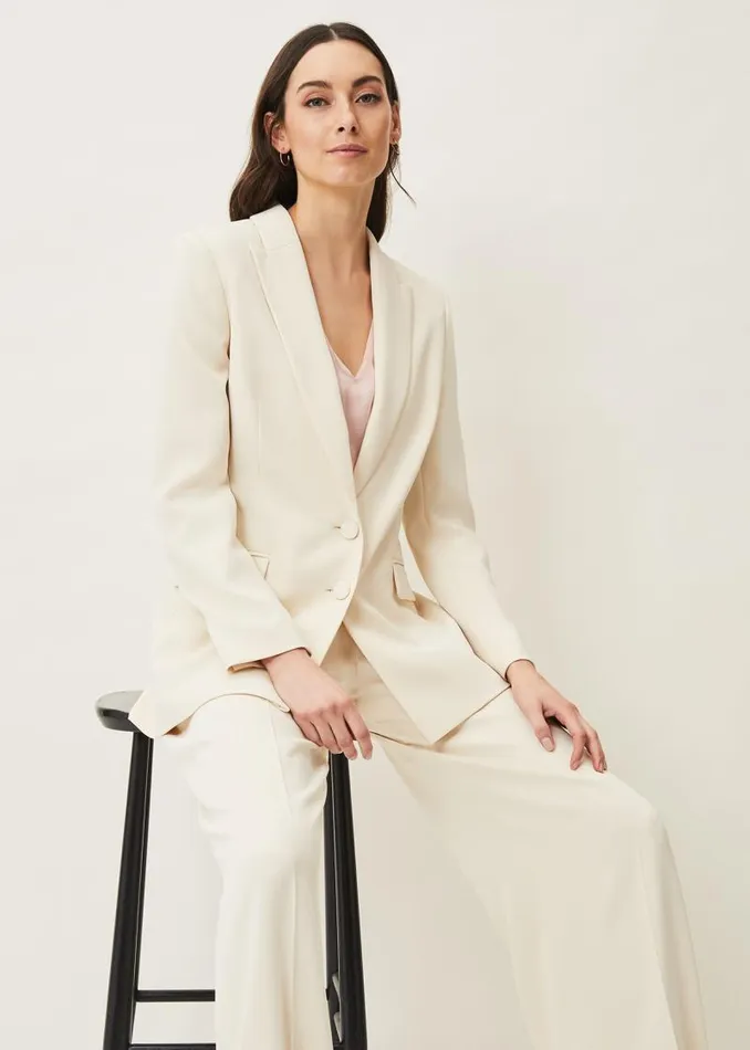 Cadie Suit Jacket Pearl Women Phase Eight Jackets
