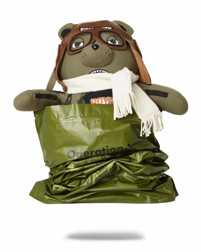 CALL OF DUTY AVIATOR FEARLESS MONEYBEAR TEDDYBEAR BACKPACK Bags SPRAYGROUND