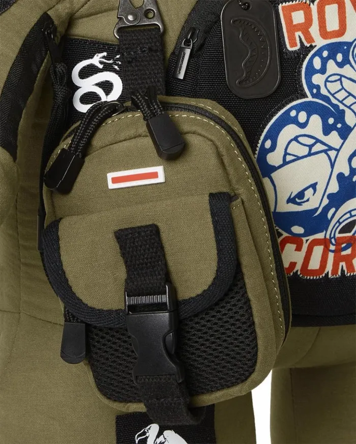 CALL OF DUTY AVIATOR FEARLESS MONEYBEAR TEDDYBEAR BACKPACK Bags SPRAYGROUND