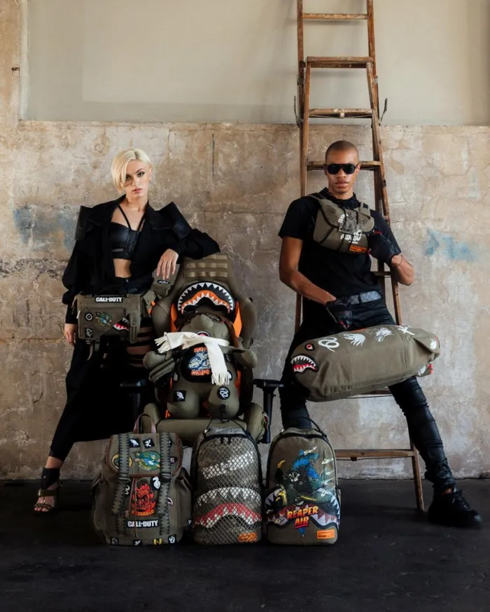 CALL OF DUTY AVIATOR FEARLESS MONEYBEAR TEDDYBEAR BACKPACK Bags SPRAYGROUND