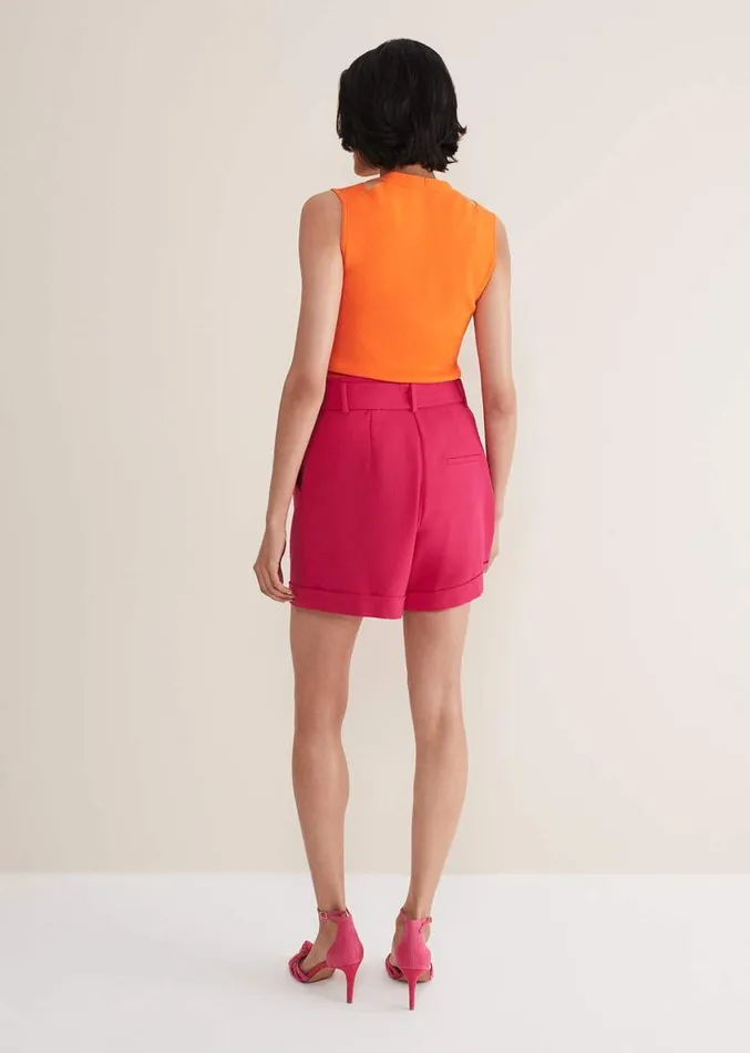 Camilla Pink Shorts Raspberry Women Phase Eight Trousers
