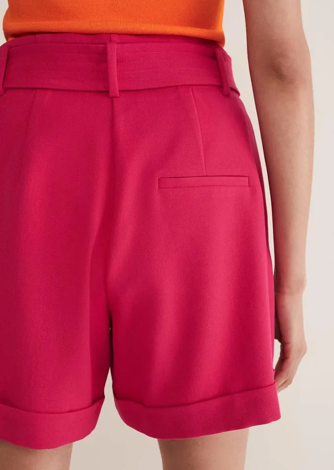 Camilla Pink Shorts Raspberry Women Phase Eight Trousers