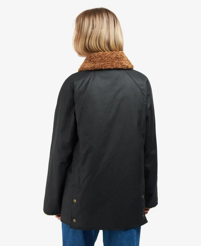 Carloway Waxed Jacket Fernclassic Tartan Women Barbour Waxed Jackets