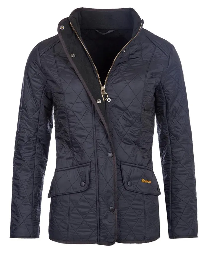 Cavalry Polarquilt Quilted Jacket Black Women Barbour Quilted Jackets