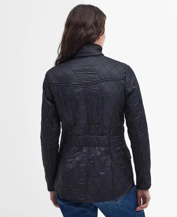 Cavalry Polarquilt Quilted Jacket Black Women Barbour Quilted Jackets