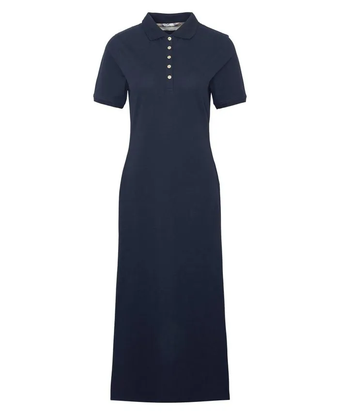 Celeste Midi Dress Classic Navy Women Barbour Dresses and Skirts