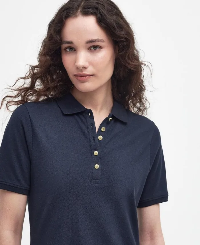 Celeste Midi Dress Classic Navy Women Barbour Dresses and Skirts