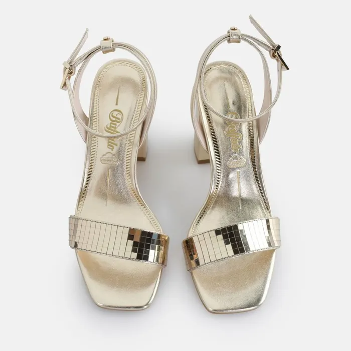 Charlotte Glam Gold Buffalo Heels Charlotte Glam Gold Buffalo Heels