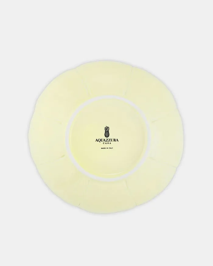 Cherry Blossom Pasta Bowl Yellow Women Aquazzura Dinnerware Cherry Blossom Pasta Bowl Yellow Women Aquazzura Dinnerware