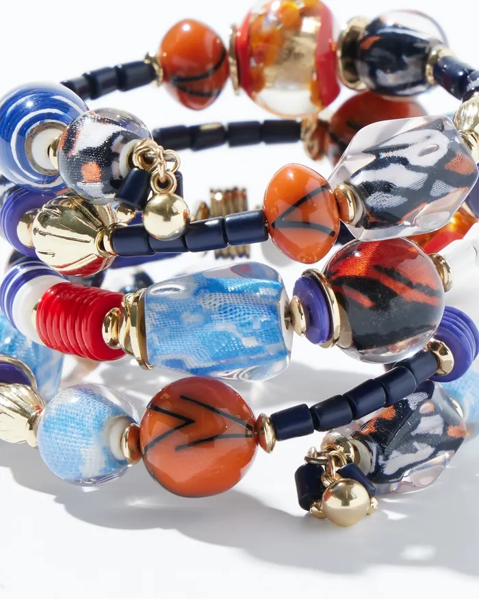 Chico039s Multicolor Coil Bracelet Multi Women Bracelets