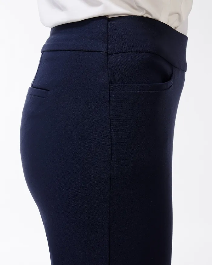 Chico039s So Slimming Brigitte 10034 Shorts Black Women Pants
