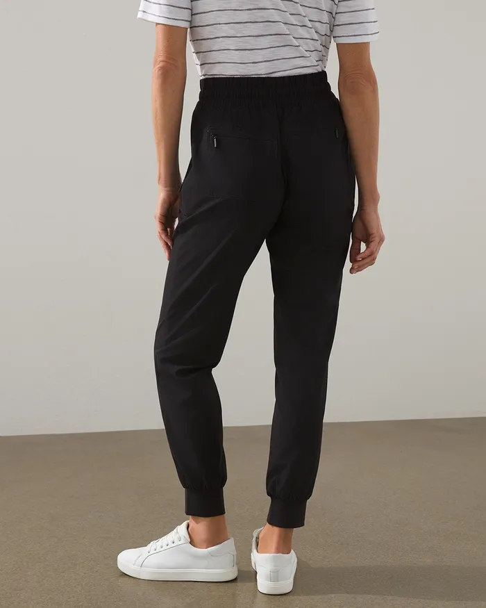Chico039s Zenergy UPF Jogger Pants Black Women Pants