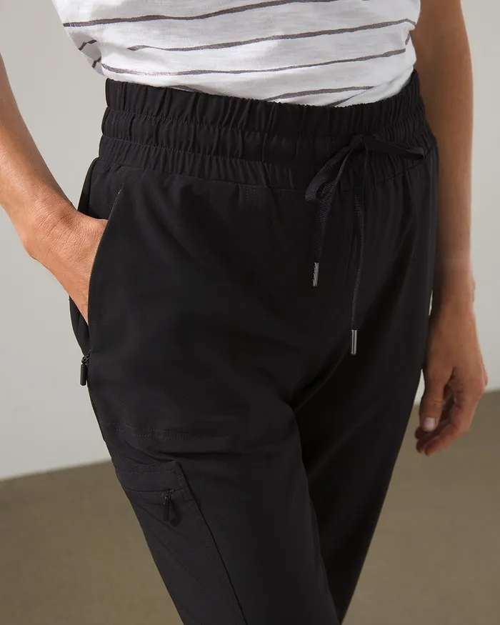 Chico039s Zenergy UPF Jogger Pants Black Women Pants