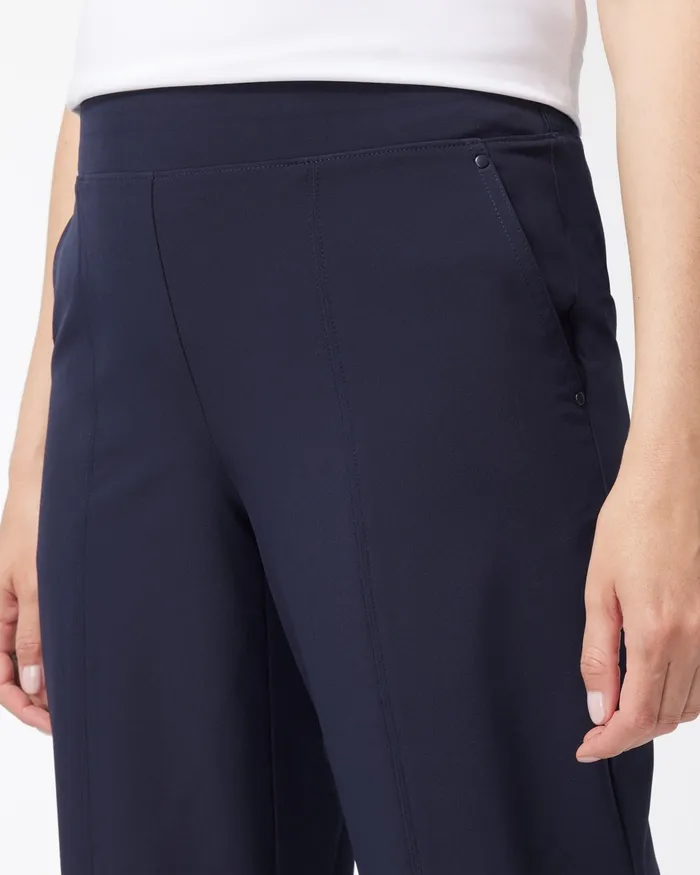Chico039s Zenergy UPF Wide Leg Crops Classic Navy Women Activewear