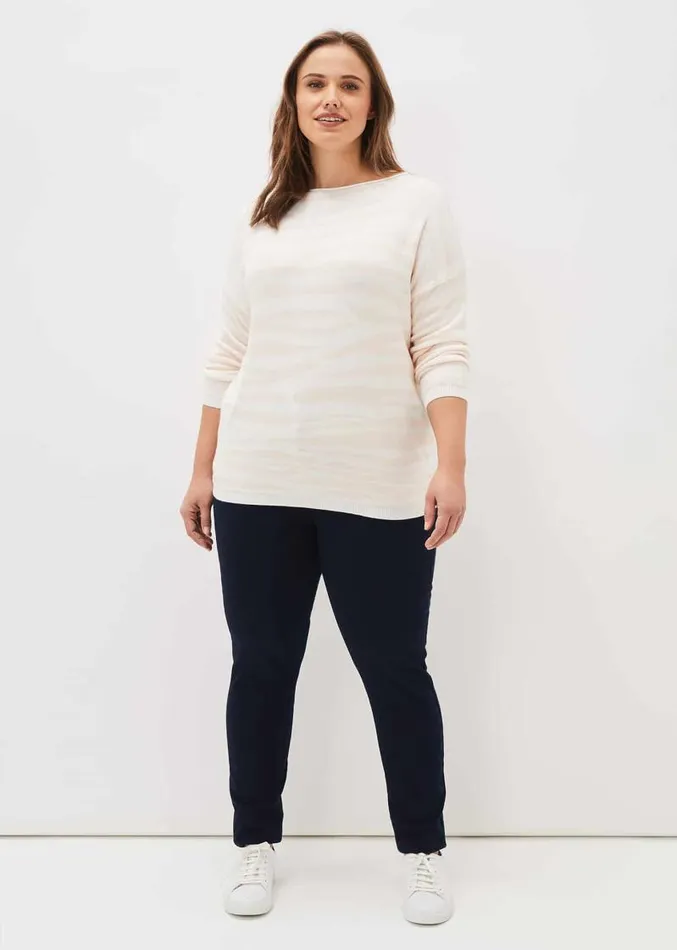 Cida Zebra Jaquard Jumper Pink Multi Women Phase Eight Knitwear