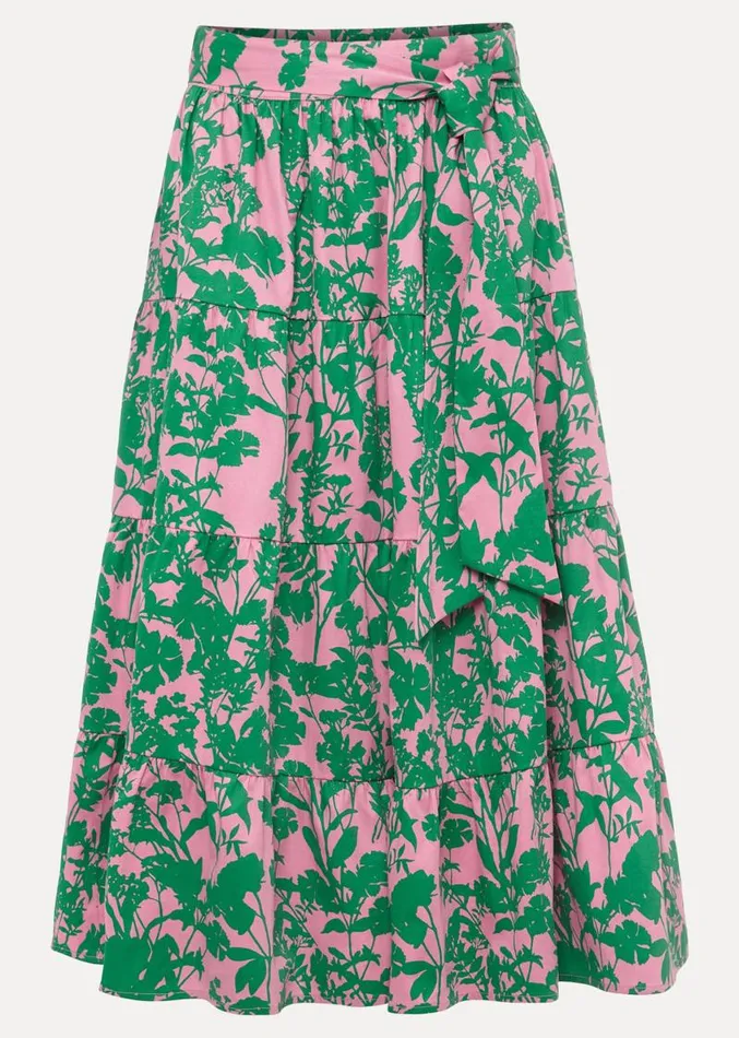 Cleona Printed Dobby CoOrd Skirt Candy Pink Grass Green Women Phase Eight Skirts Cleona Printed Dobby CoOrd Skirt Candy Pink Grass Green Women Phase Eight Skirts