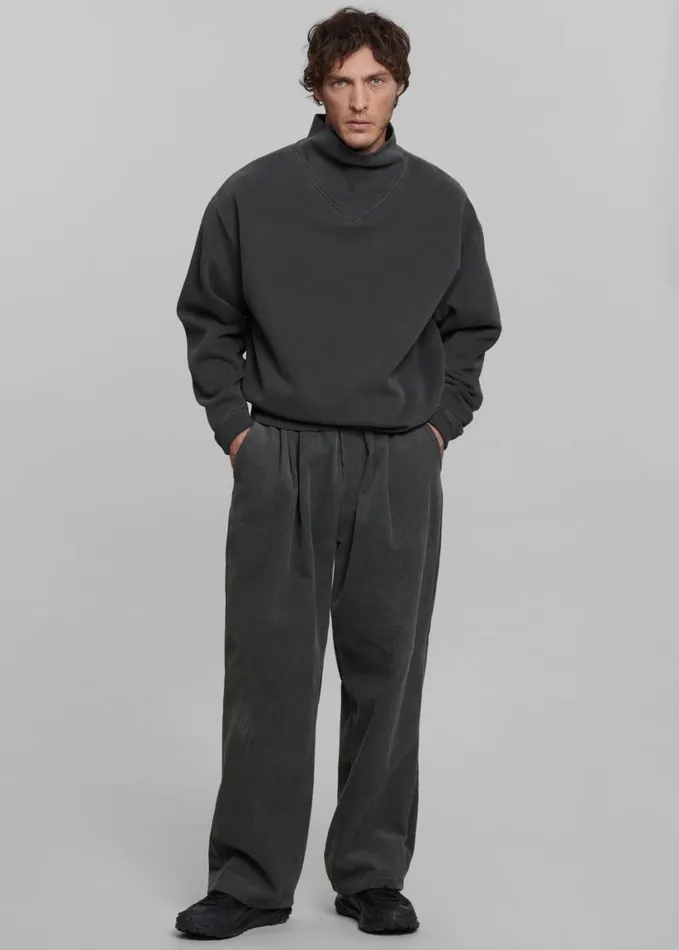 Clothing Men The Frankie Shop Brixton Corduroy Joggers 8211 Charcoal