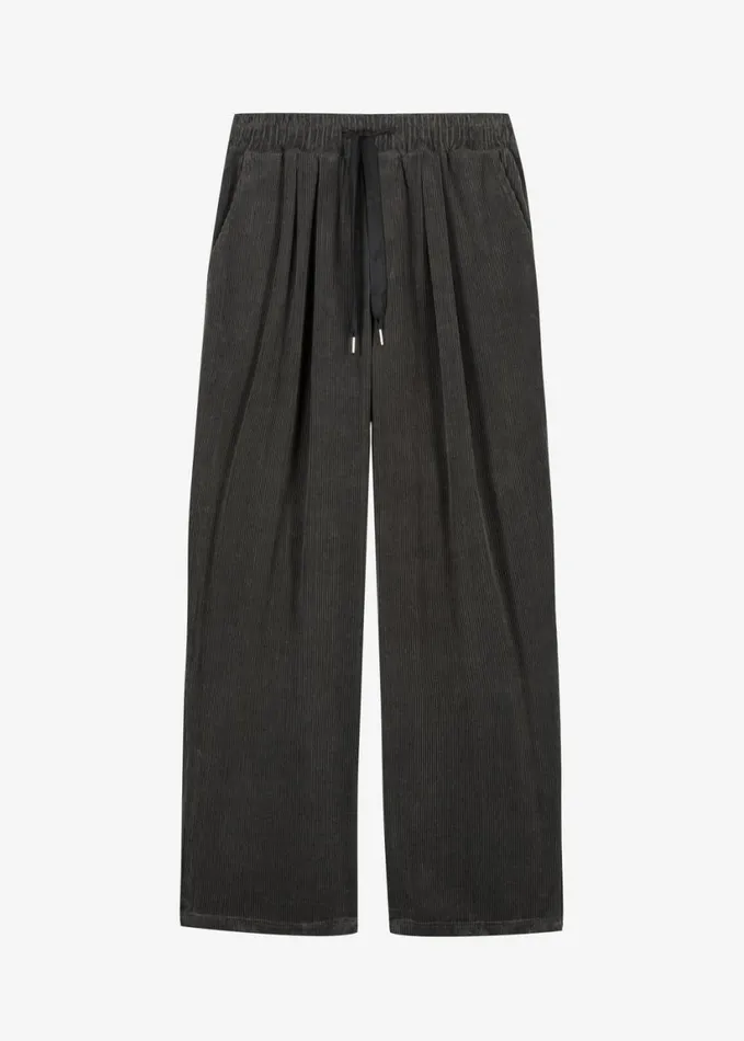 Clothing Men The Frankie Shop Brixton Corduroy Joggers 8211 Charcoal