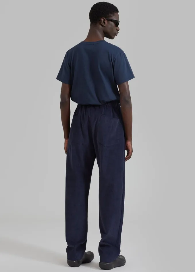 Clothing Men The Frankie Shop Camden Corduroy Pants 8211 Navy