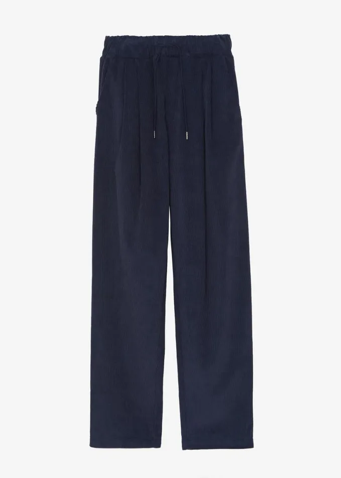 Clothing Men The Frankie Shop Camden Corduroy Pants 8211 Navy