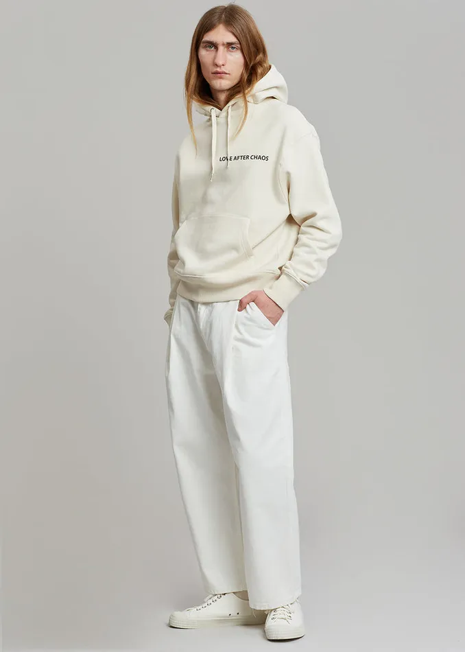 Clothing WomenMen The Frankie Shop Drew Denim Pants 8211 White