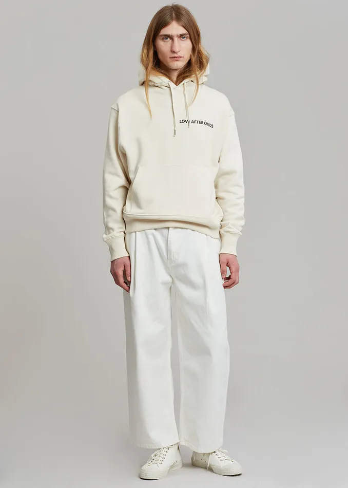 Clothing WomenMen The Frankie Shop Drew Denim Pants 8211 White