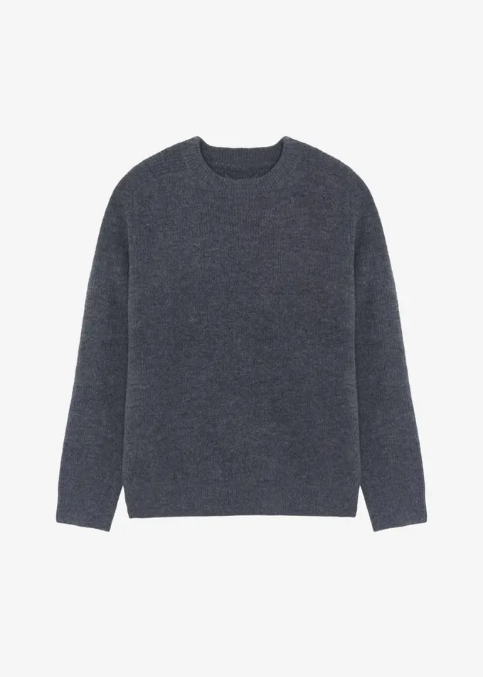 Clothing WomenMen The Frankie Shop Emory Sweater 8211 Charcoal