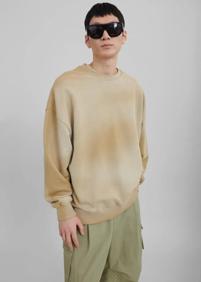 Clothing WomenMen The Frankie Shop Hart Tie Dye Sweatshirt 8211 Beige