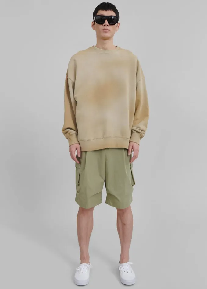 Clothing WomenMen The Frankie Shop Hart Tie Dye Sweatshirt 8211 Beige