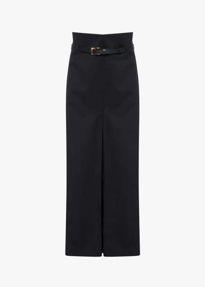 Clothing Women The Frankie Shop Bevza Belted Square Culottes 8211 Black