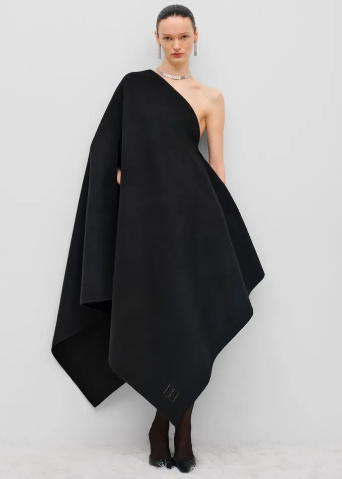 Clothing Women The Frankie Shop Bevza Zipper Cape 8211 Black