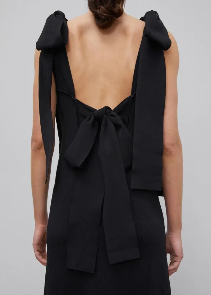 Clothing Women The Frankie Shop By Malene Birger Meira Dress 8211 Black