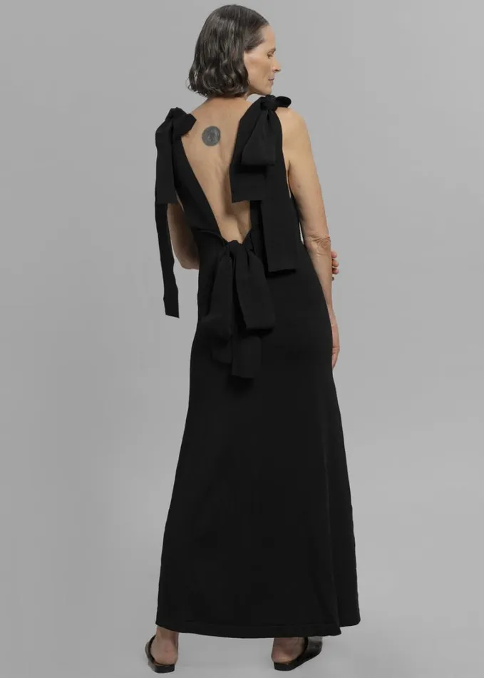 Clothing Women The Frankie Shop By Malene Birger Meira Dress 8211 Black
