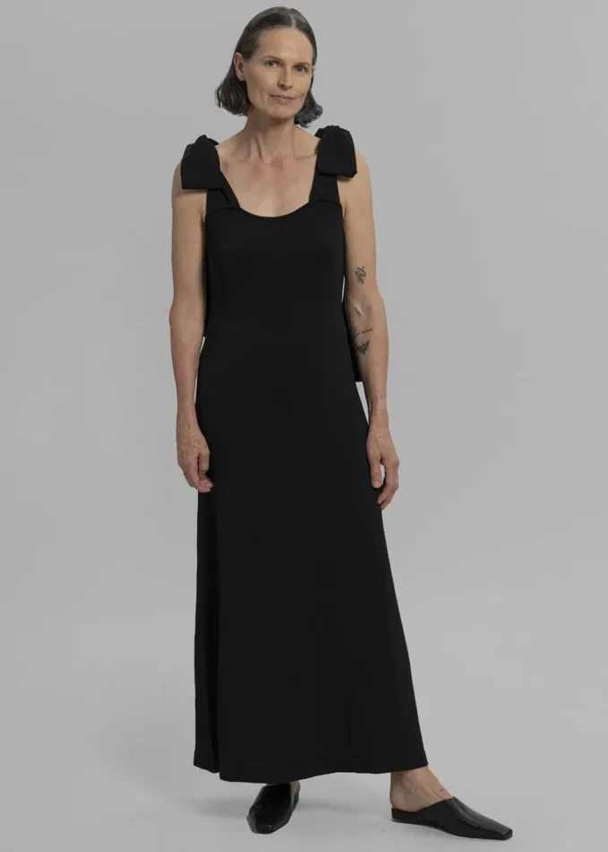 Clothing Women The Frankie Shop By Malene Birger Meira Dress 8211 Black