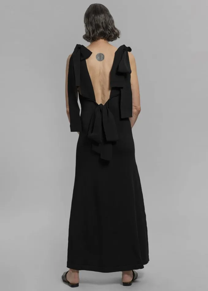 Clothing Women The Frankie Shop By Malene Birger Meira Dress 8211 Black