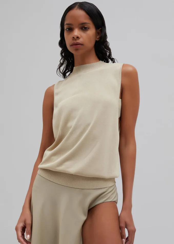 Clothing Women The Frankie Shop Christopher Esber Talus Tailored Mono Skirt 8211 Taupe