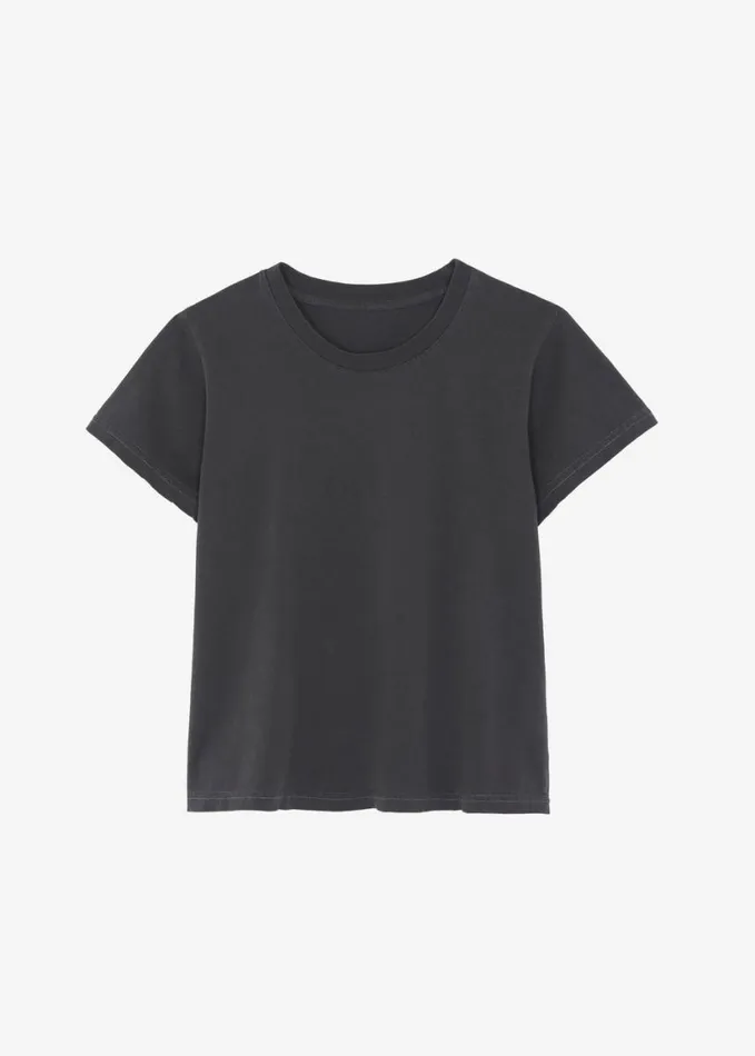 Clothing Women The Frankie Shop Dollie Tee 8211 Charcoal