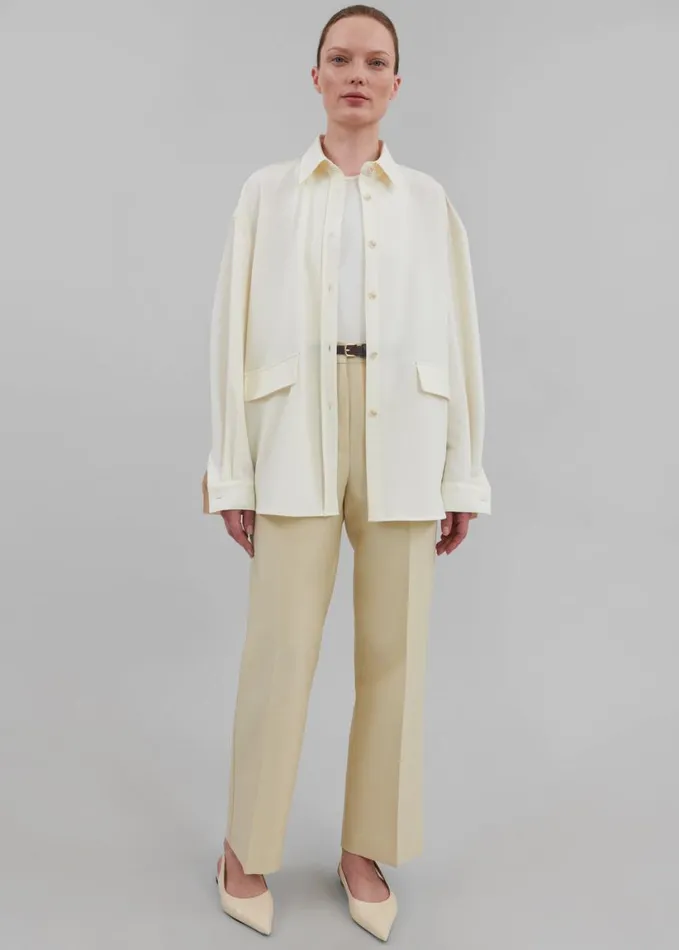 Clothing Women The Frankie Shop Florin Three Piece Set 8211 Cream