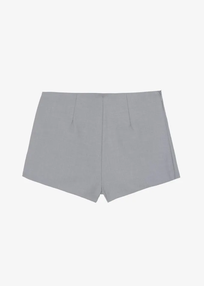 Clothing Women The Frankie Shop Isodora Hot Pants 8211 Grey