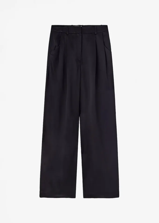 Clothing Women The Frankie Shop Loulou Studio Vione Pants 8211 Black