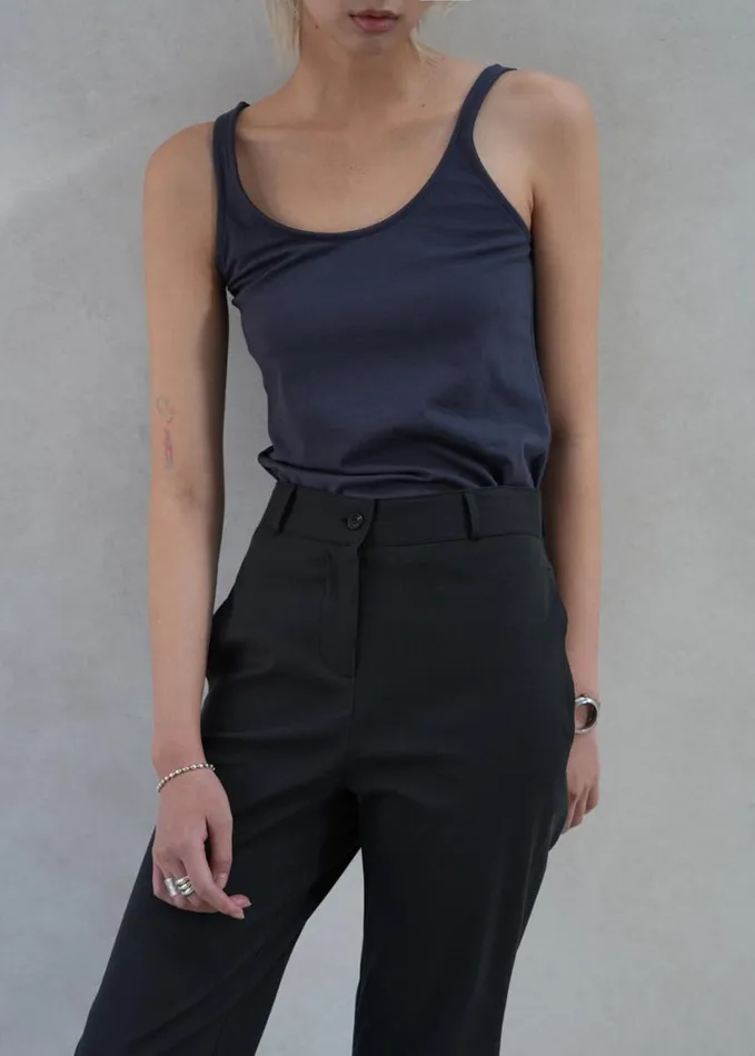 Clothing Women The Frankie Shop Michelle Flare Pants 8211 Black