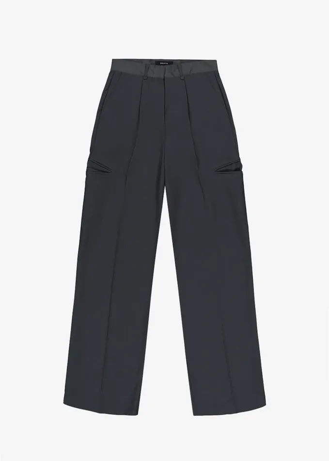 Clothing Women The Frankie Shop Robin Cargo Pants 8211 Black