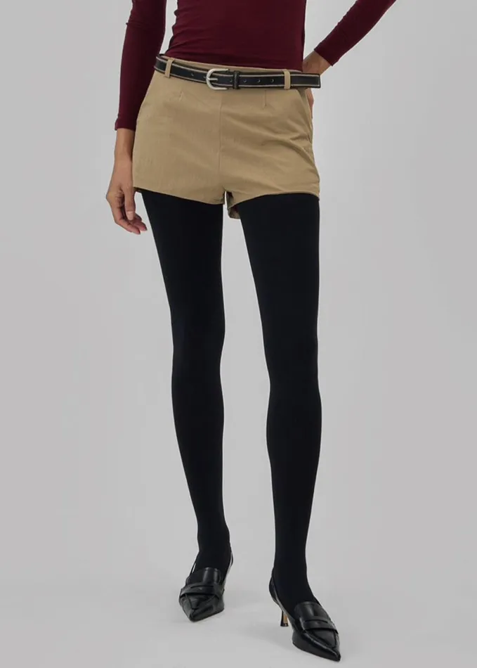 Clothing Women The Frankie Shop Rolen Hot Pants 8211 Beige