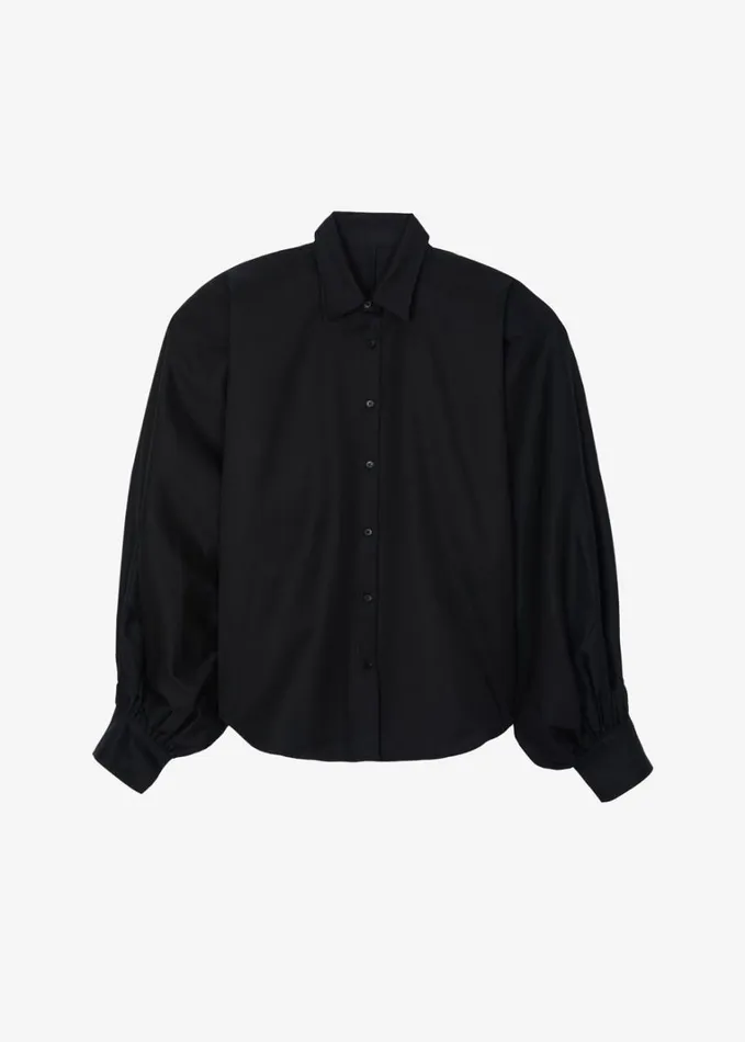 Clothing Women The Frankie Shop Sabi Blouse 8211 Black