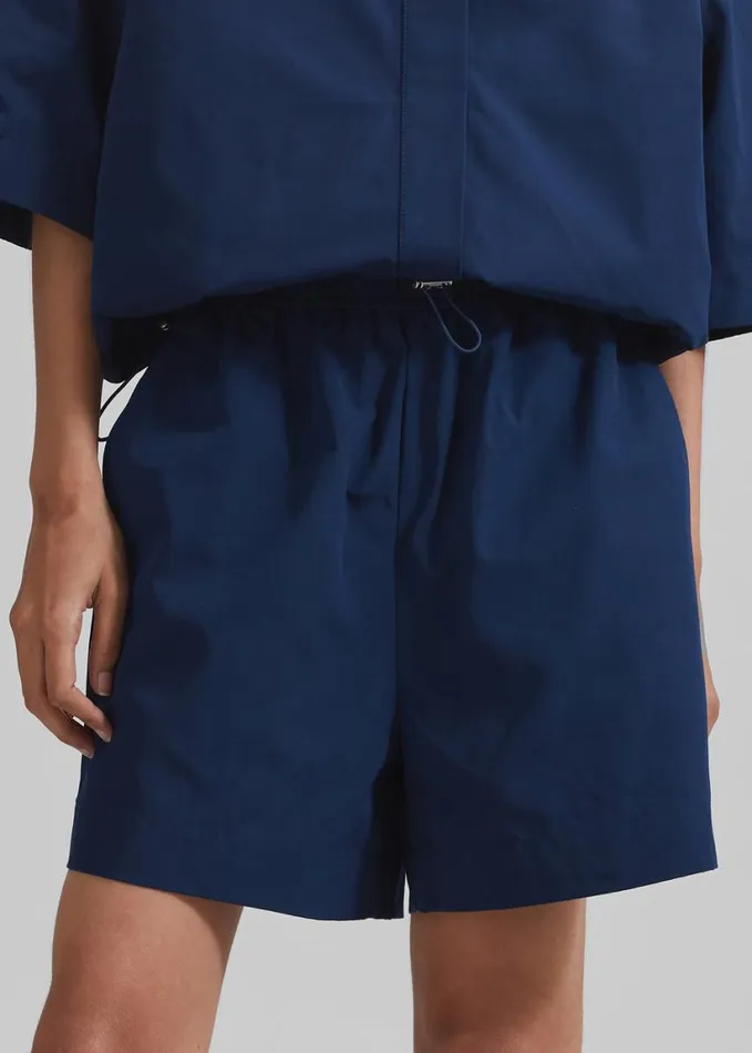 Clothing Women The Frankie Shop Samse Samse Salulu Shorts 8211 Pageant Blue