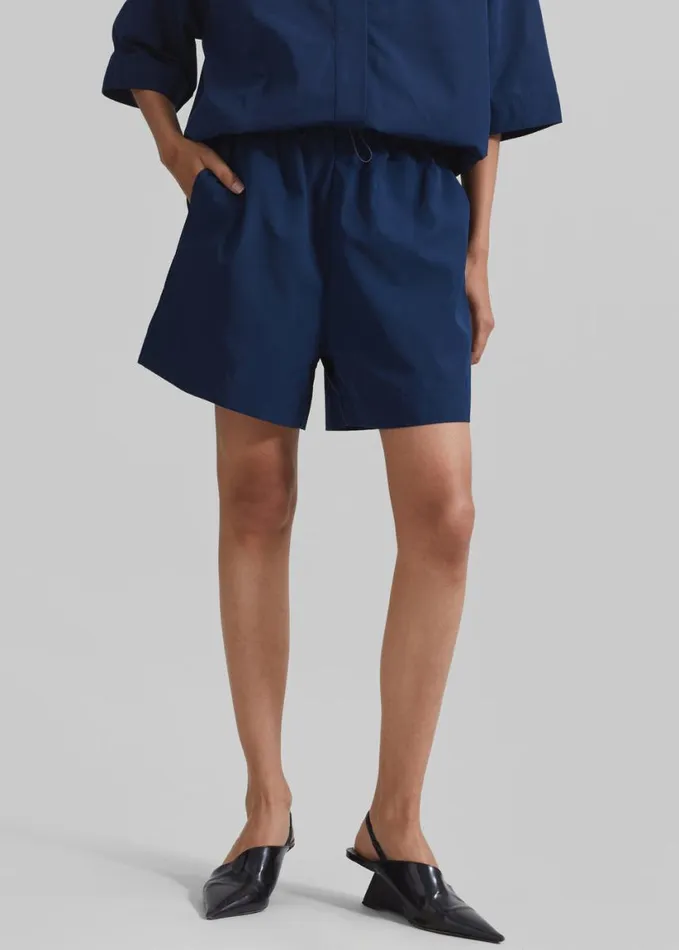 Clothing Women The Frankie Shop Samse Samse Salulu Shorts 8211 Pageant Blue