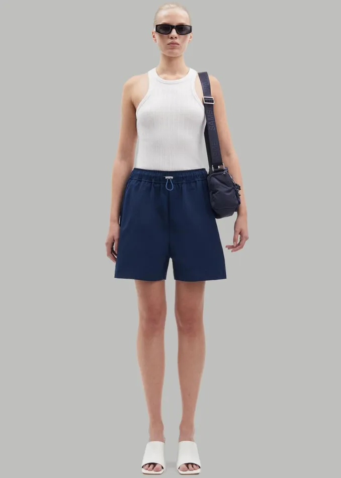 Clothing Women The Frankie Shop Samse Samse Salulu Shorts 8211 Pageant Blue